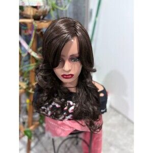 Belle tress “Ace of hearts” wig in color Ginger Lace front monofilament part New